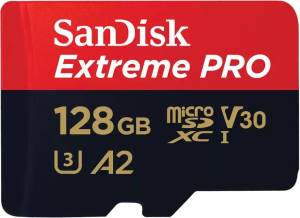 Image of EXTREME PRO MICROSDXC 128GB + SD