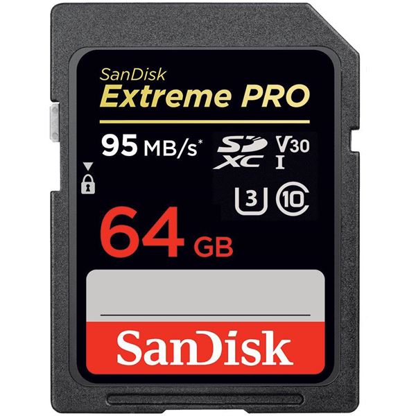 Image of SD San Disk 64GB Extreme Pro XC