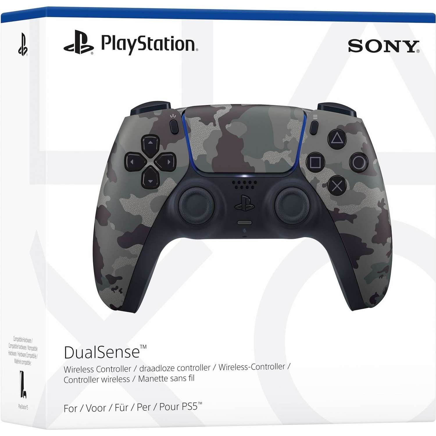 Image of Sony DualSense Mimetico, Grigio Bluetooth Gamepad Analogico/Digitale PlayStation 5