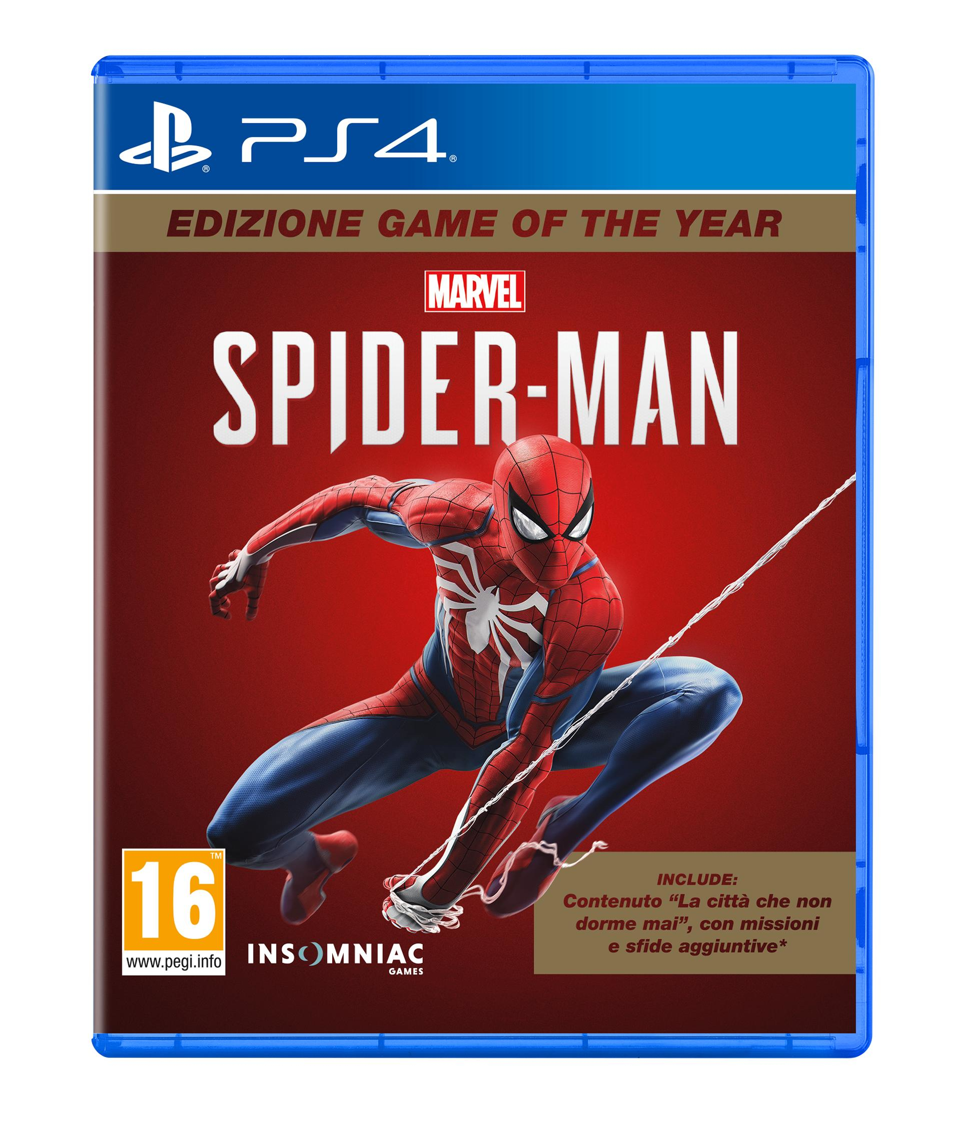 Image of Sony Marvels Spider-Man Game Of The Year ITA PlayStation 4