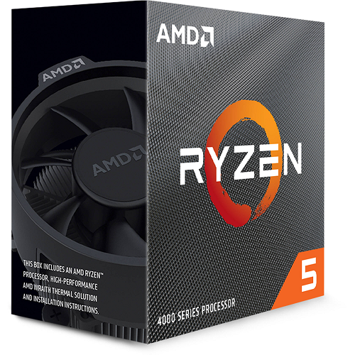 Image of AMD CPU RYZEN 5 4500 4,10GHZ 6 CORE SKT AM4 CACHE 11MB 65W WRAITH STEALTH COOLER
