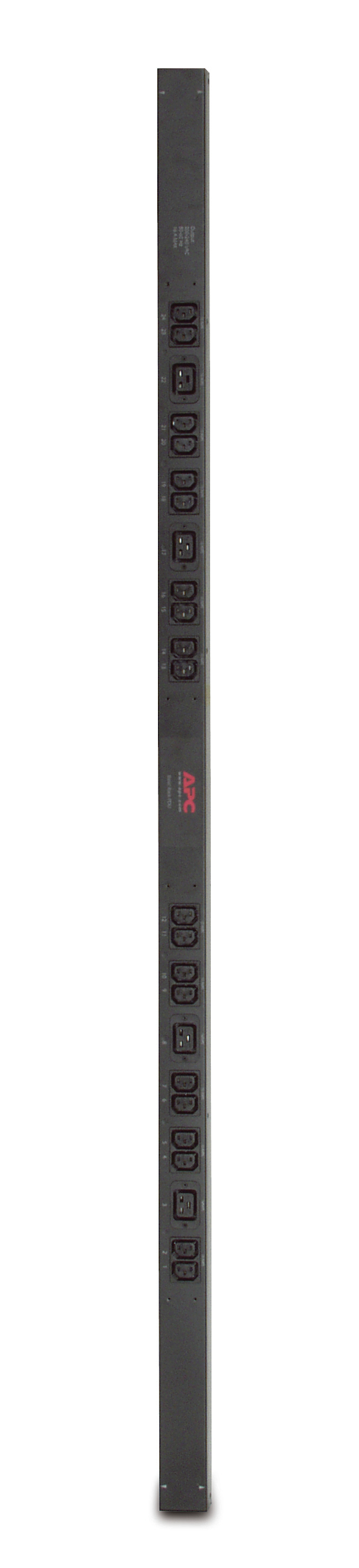 Image of APC Basic Rack PDU unità di distribuzione dell'energia (PDU) 24 presa(e) AC 0U Nero