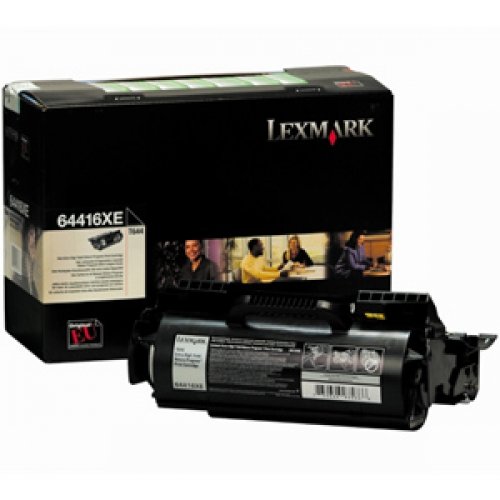 Image of Lexmark T64x Extra High Yield Return Programme Cartridge toner Originale Nero