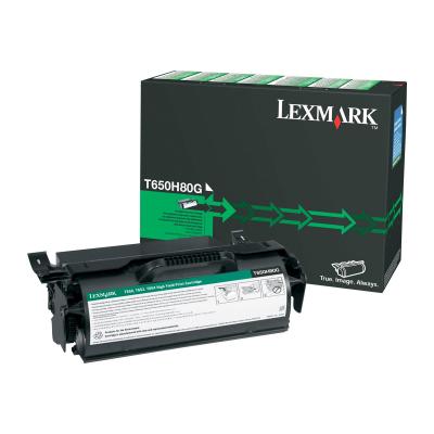 Image of Lexmark T650H80G toner 1 pz Originale Nero