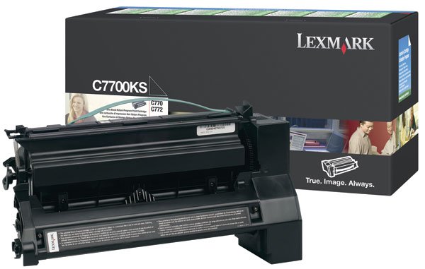 Image of Lexmark Black Return Program Print Cartridge for C770/C772 toner Originale Nero