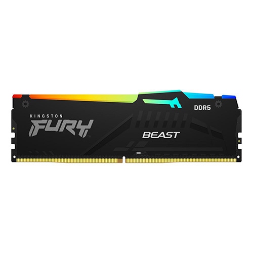 Image of Kingston Technology FURY Beast 16 GB 6000 MT/s DDR5 CL40 DIMM RGB