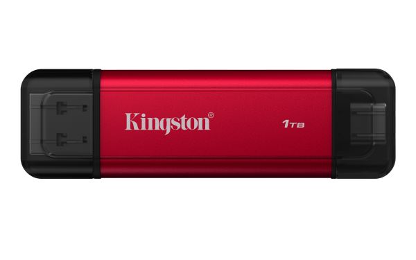 SSD ESTERNO 1000GB(1TB) PORTABLE USB+USB-C SPSD/1TB KINGSTON Read:1050MB/s - Write:950MB/s