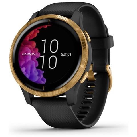 Image of GARMIN Smartwatch Venu Impermeabile Display 1.2 Cardiofrequenza GPS Bluetooth Colore Nero Oro