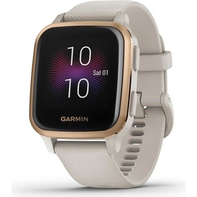 Image of GARMIN Smartwatch Venu SQ Impermeabile Display 1.3 Cardiofrequenza GPS Bluetooth Colore Sabbia, Oro Rosa