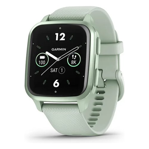 Image of Smartwatch Garmin 010-02701-12 VENU SQ 2 Cool Mint e Metallic Mint