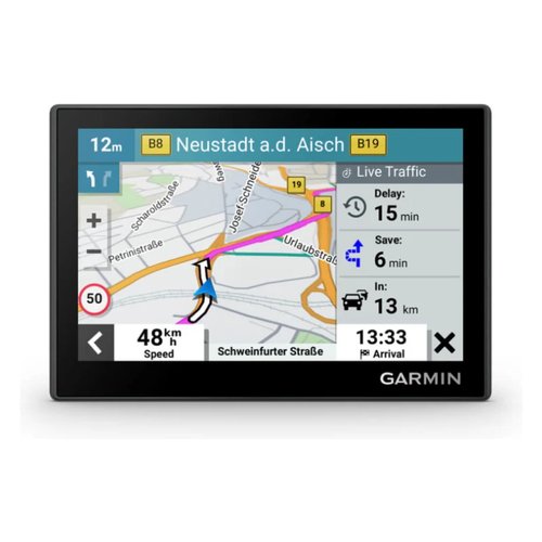 Image of Navigatore GPS Garmin 010 02858 10 DRIVE 53 & Infotraffico live Black