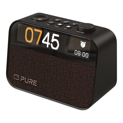 Radiosveglia Pure 30101 MOMENT Coffee black