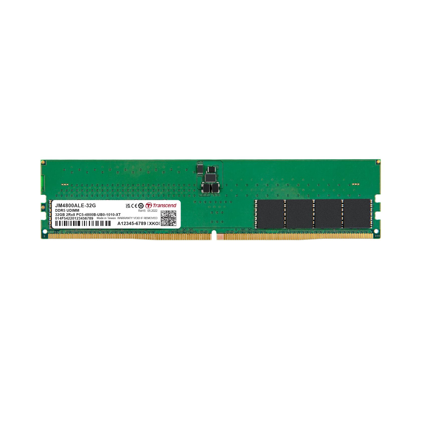 Image of 32GB JM DDR5 4800 U-DIMM 2RX8 2GX8
