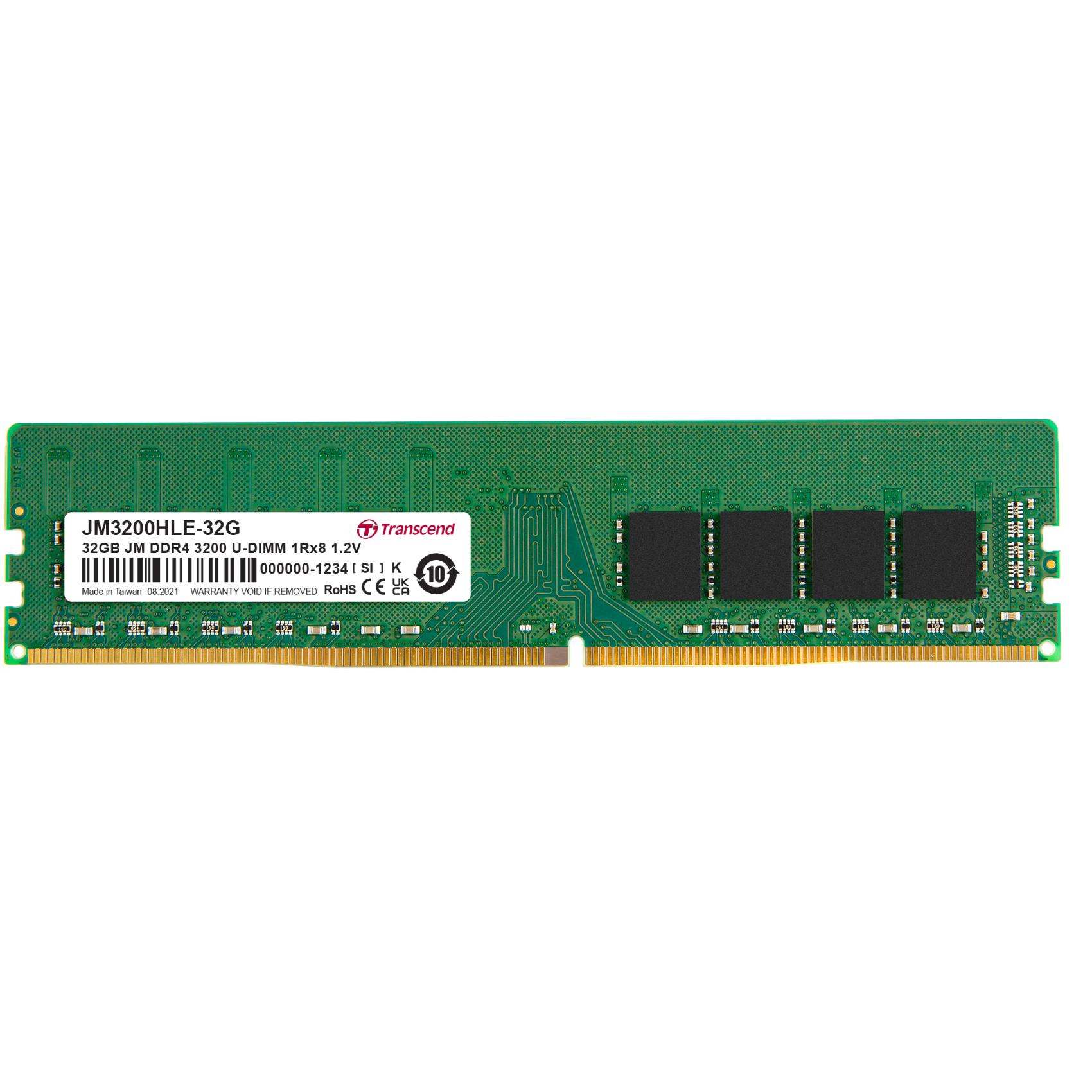 Image of 32GB JM DDR4 3200 U-DIMM 2RX8