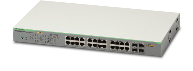 Image of Allied Telesis GS950/28PS Gestito Gigabit Ethernet (10/100/1000) Supporto Power over Ethernet (PoE) Grigio