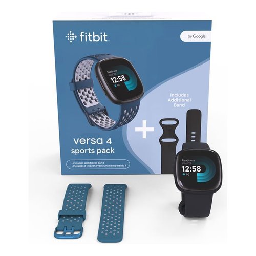 Image of Smartwatch Fitbit FB523BKBK EUBNDL VERSA 4 Sports Pack Nero