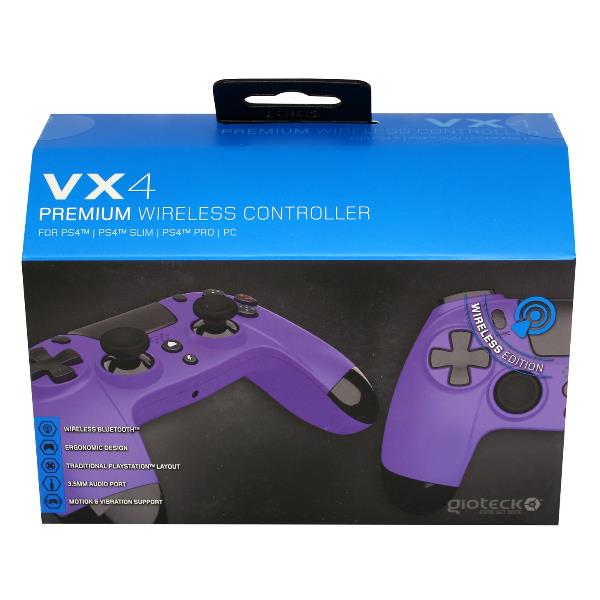 Image of VX4 WIRELESS GAMEPAD PS4 PC VIOLA