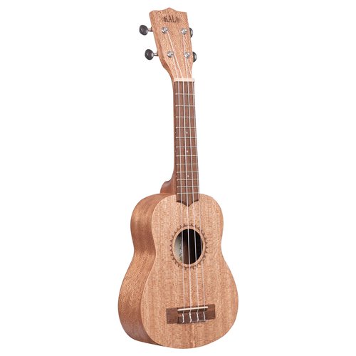 Kala KA-20S Burled Meranti Soprano Ukulele Strumento Da Musica Di Alta Qualita' Per Musicisti E Appassionati-image