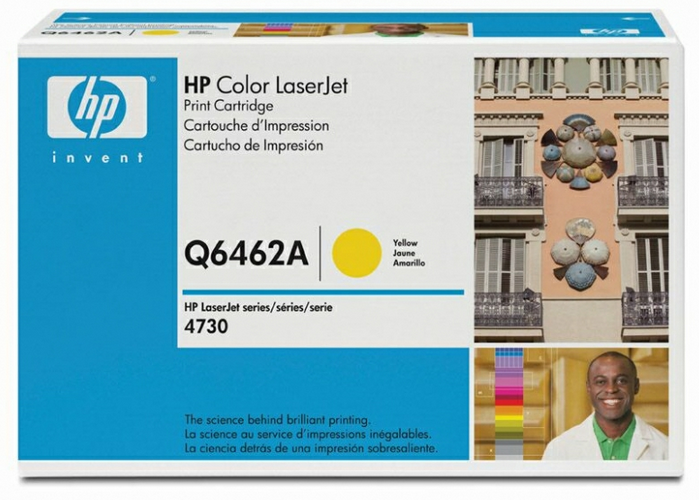 Image of HP 644A Yellow Original LaserJet Toner Cartridge toner 1 pz Originale Giallo