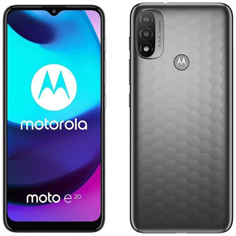 Image of Motorola moto e20 16,5 cm (6.5) Doppia SIM Android 11 Go Edition 4G USB tipo-C 2 GB 32 GB 4000 mAh Grigio