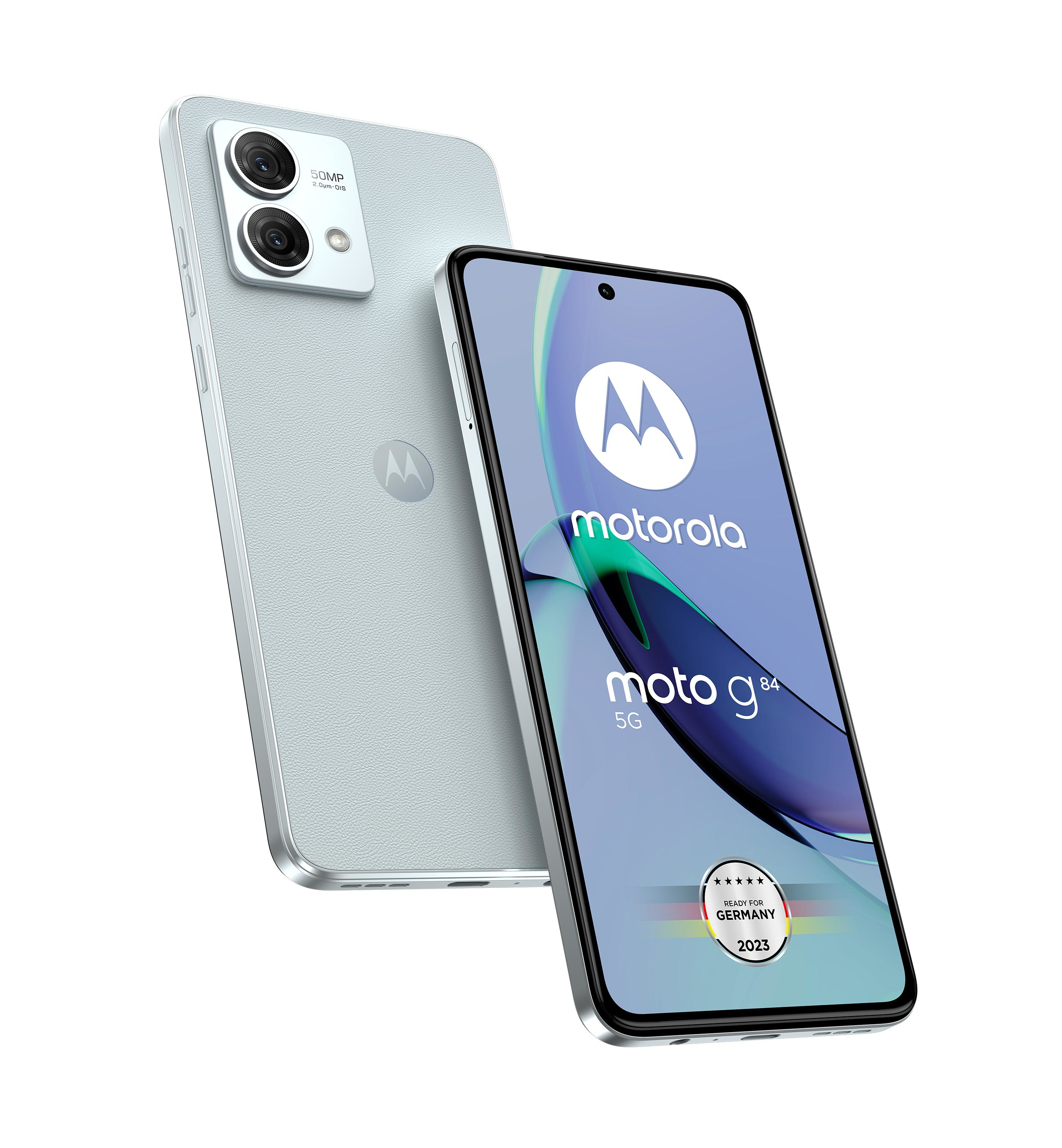 Image of Motorola Moto G Moto G84 16,6 cm (6.55") Dual SIM ibrida Android 13 5G USB tipo-C 12 GB 256 GB 5000 mAh Blu