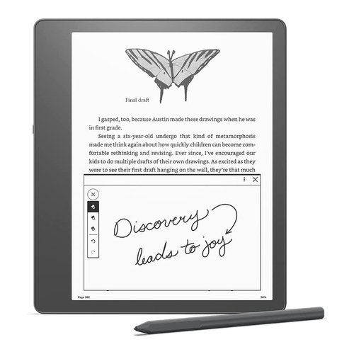 Image of Ebook Amazon B09BS5XWNS KINDLE Scribe con penna basic Grigio tungsteno