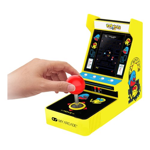 Console pocket My Arcade DGUNL 7073 PAC MAN Joystick Player Yellow