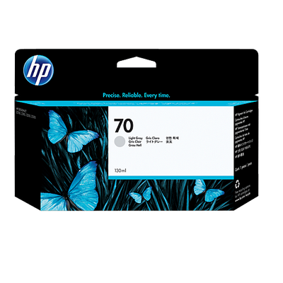 Image of HP Cartuccia inchiostro grigio chiaro DesignJet 70, 130 ml