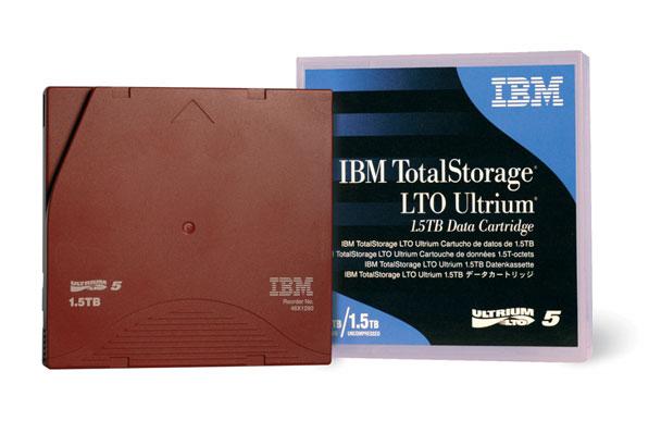 Image of lto5 - LTO 5 ULTRIUM 1 5-3 0 TB LTO ULTRIUM GENERATION 5 1.500-3.000 GB WITH CASE NO LABEL - 46X1290