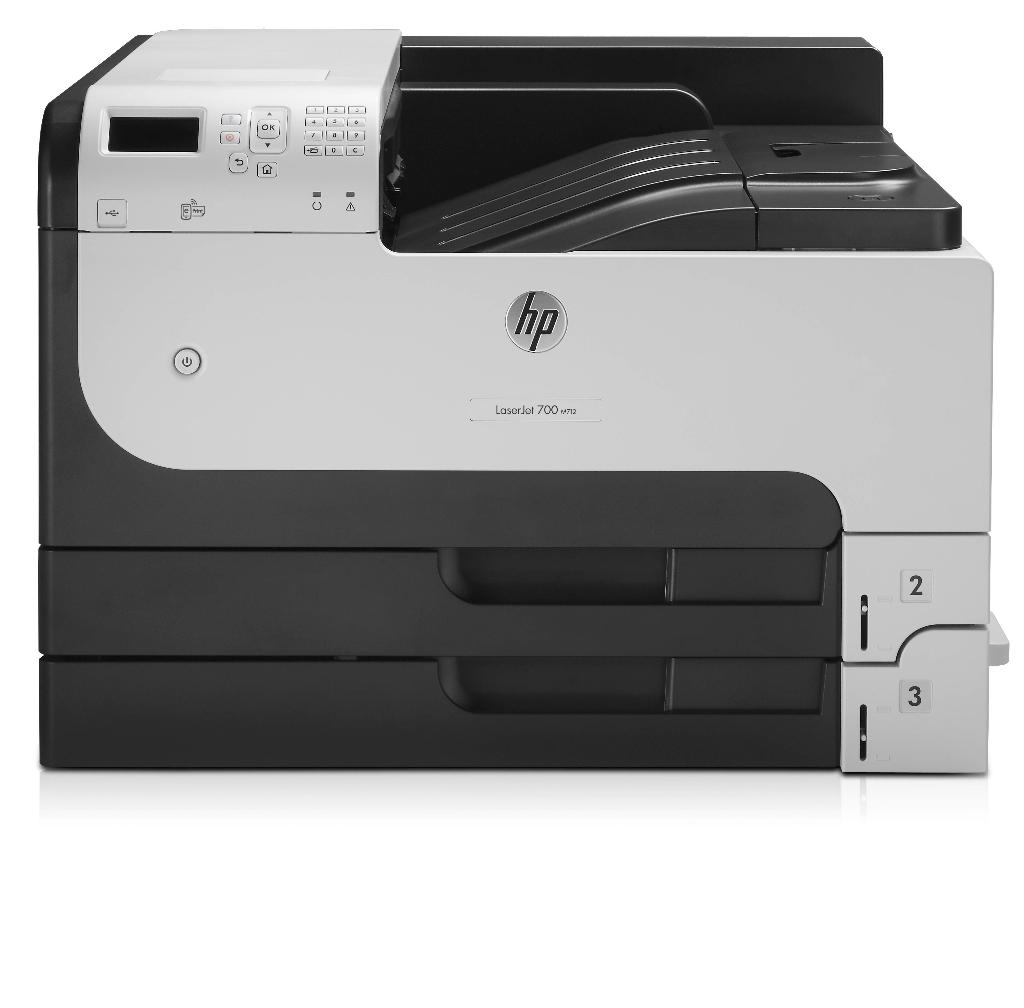 Image of HP LaserJet Enterprise 700 Stampante M712dn, Bianco e nero, Stampante per Aziendale, Stampa, Porta USB frontale, Stampa fronte/retro