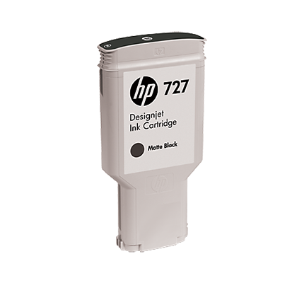Image of HP Cartuccia inchiostro nero opaco DesignJet 727, 300 ml