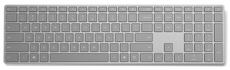 Image of Microsoft Surface Keyboard tastiera RF senza fili + Bluetooth Grigio