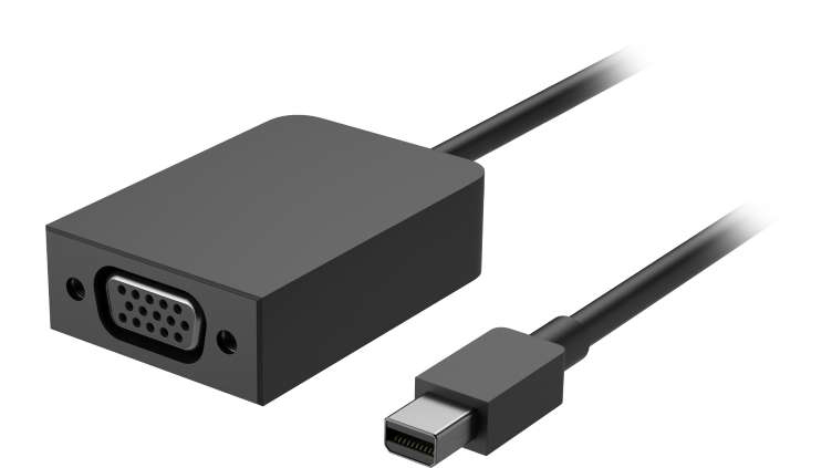 Image of Microsoft VGA CABL Mini DisplayPort VGA (D-Sub) Nero