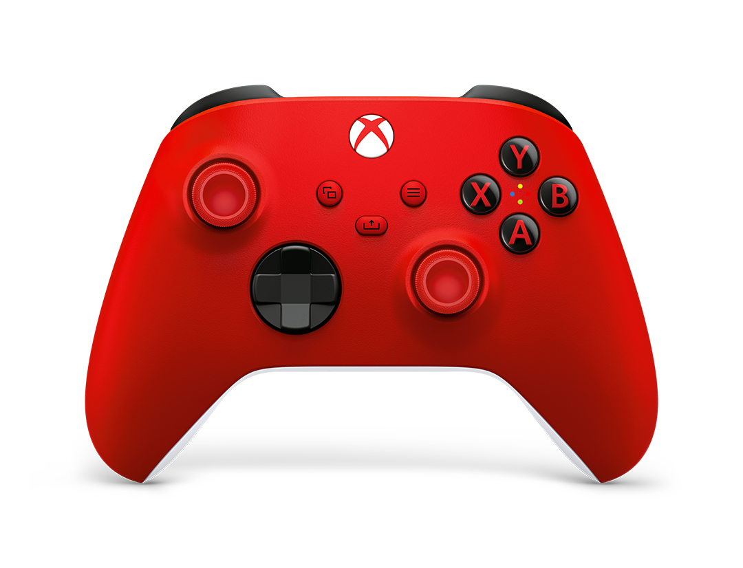 Image of Microsoft Pulse Red Rosso Bluetooth/USB Gamepad Analogico/Digitale Xbox, Xbox One, Xbox Series S, Xbox Series X