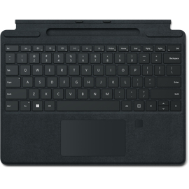 Image of Microsoft Surface Pro Signature Keyboard with Fingerprint Reader Nero Microsoft Cover port QWERTY Italiano