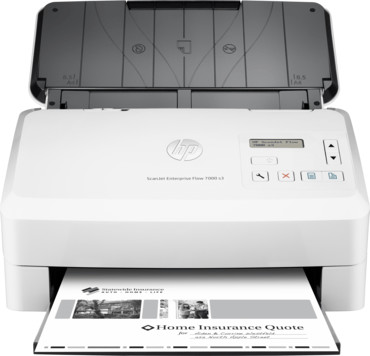 Image of HP Scanjet Enterprise Flow 7000 s3 Scanner a foglio 600 x 600 DPI A4 Bianco