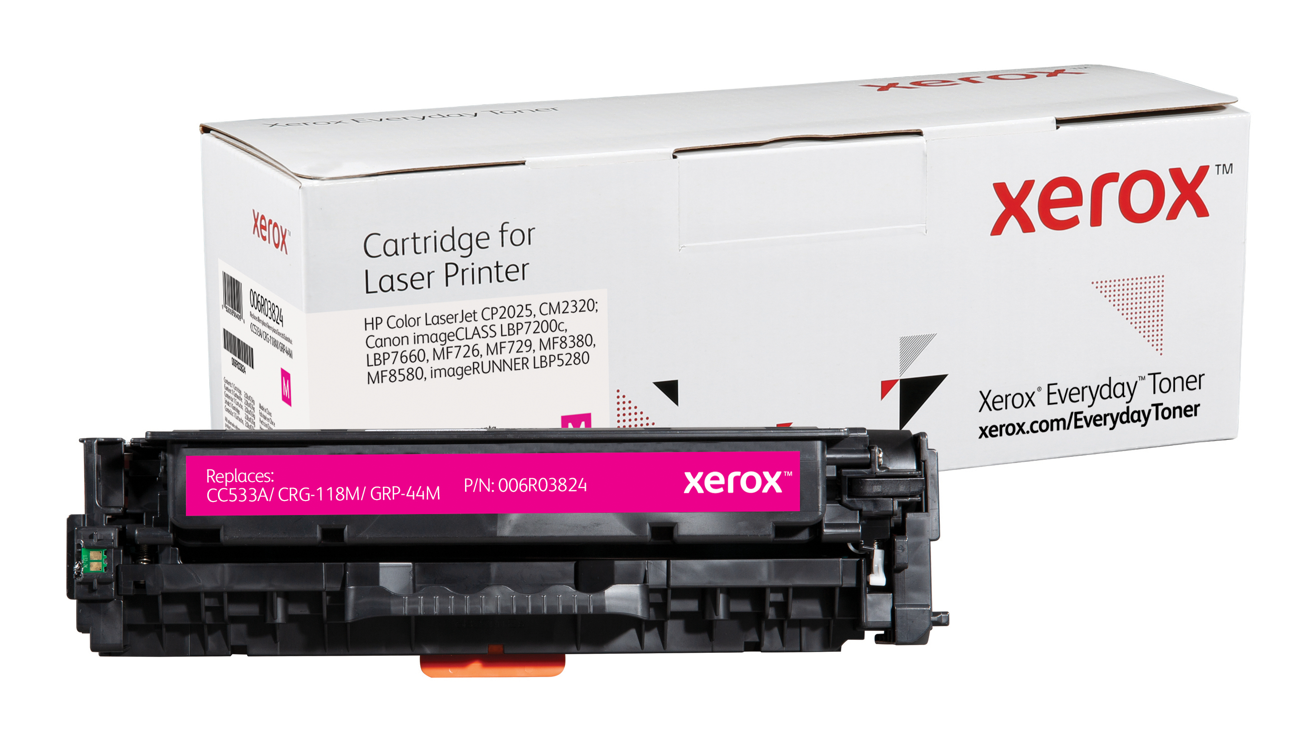 Image of Everyday Toner ™ di Xerox Magenta compatibile con HP 304A (CC533A/ CRG-118M/ GRP-44M), Capacità standard