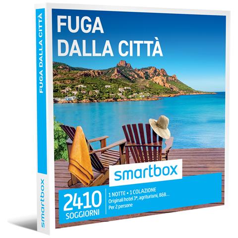 Image of SMARTBOX Cofanetto Regalo Coppia - Fuga Dalla Città - Idee Regalo Originale