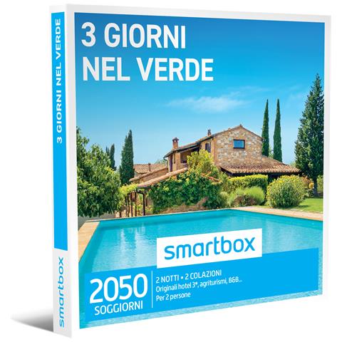 Image of SMARTBOX Cofanetto Regalo Coppia - 3 Giorni Nel Verde - Idee Regalo Originale