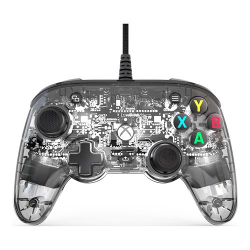 Image of Gamepad COMPACT PRO Xbox Rgb Wired Trasparente XBXPROCOMPACTRGB