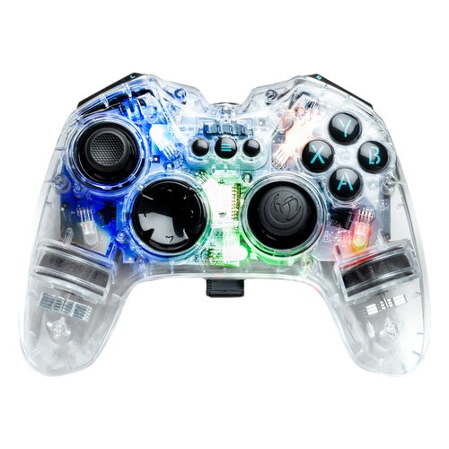Image of Gamepad Nacon PCGC 200WLRGB PC GAME Wireless Gaming Controller Clear C
