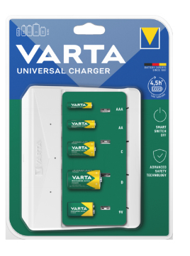 Image of Varta Universal Charger carica batterie Batteria per uso domestico AC