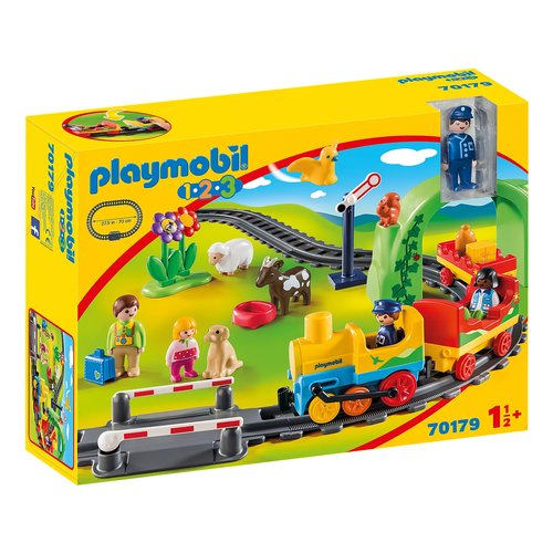 Image of Costruzioni Playmobil 70179 1.2.3 Il mio primo trenino
