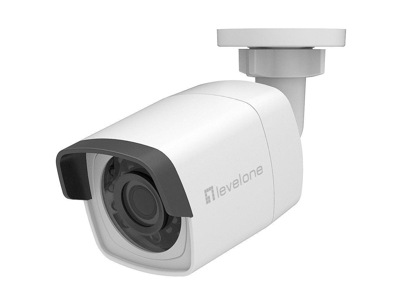 Image of LevelOne FCS-5202 telecamera di sorveglianza Capocorda Telecamera di sicurezza IP Interno e esterno 2688 x 1520 Pixel Parete