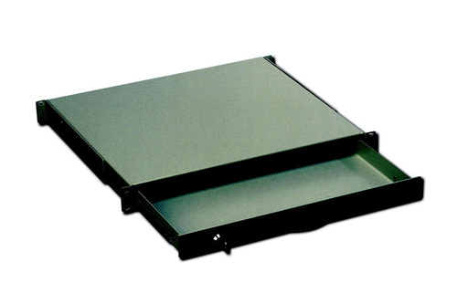 DIGITUS CASSETTO PER ARMADI RACK 19 CON MANIGLIA E CHIUSURA, COLORE NERO DIMENSIONI MM. 482X45X492