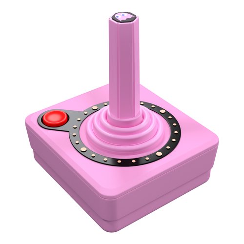 Joystick Retro Games Ltd 1174464 ATARI CX40+ Wireless Pinky Edition Pi