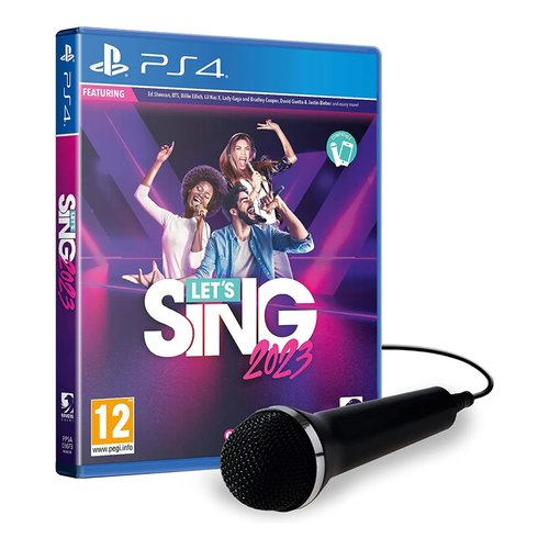 Image of Videogioco Ravenscourt 1101015 PLAYSTATION 4 Lets Sing 2023 con micro