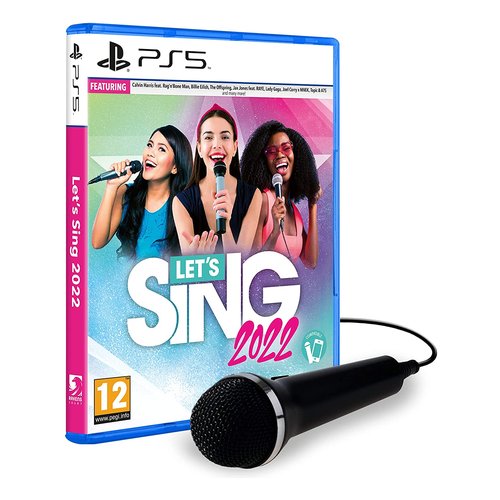 Image of PLAYSTATION 5 LetS Sing 2022 (+Microphone) PEGI 12+ 1068790