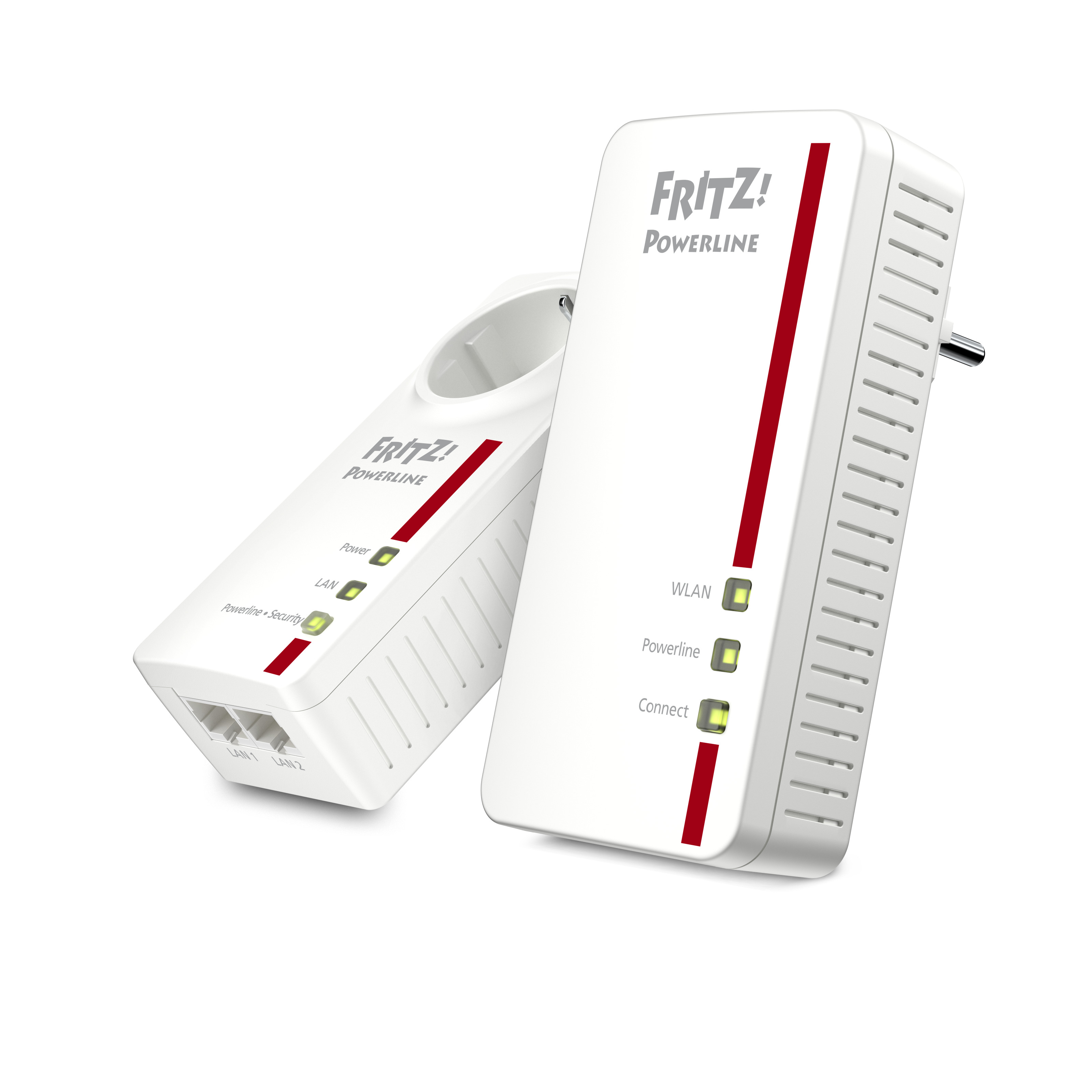 Image of FRITZ!Powerline Powerline 1260E WLAN Set 1200 Mbit/s Collegamento ethernet LAN Wi-Fi Bianco 2 pz