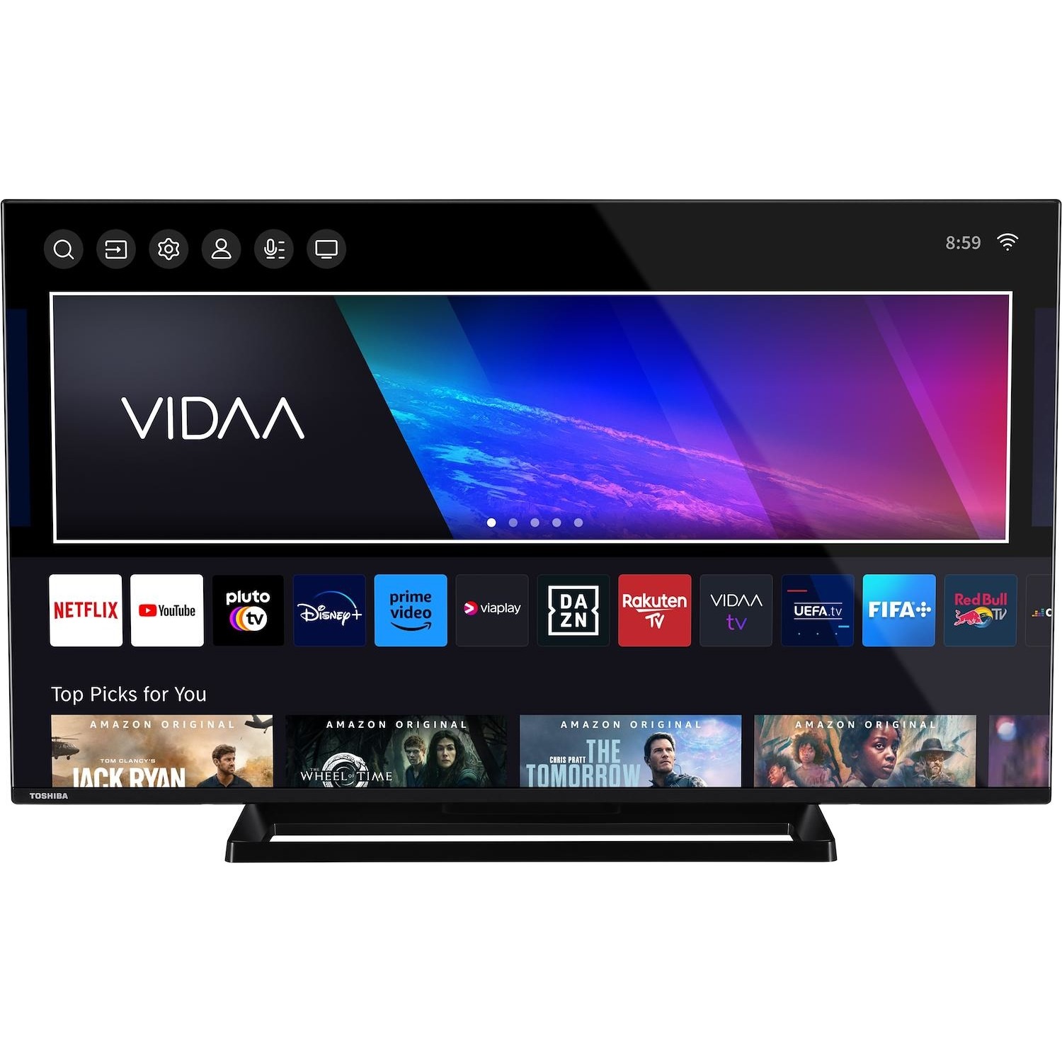Image of TV LED televisore Smart Toshiba Vidaa 43UV3363DA 4K UHD HDR10